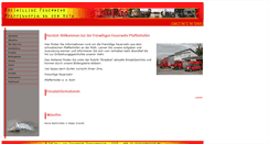 Desktop Screenshot of ff-pfaffenhofen.de